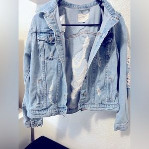 jean jacket long sleeve